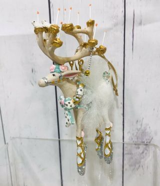 Patience Brewster Mini Moonbeam Dancer Reindeer Ornament 12 Days Of Christmas