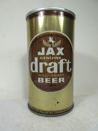 Jax Draft,  Jackson Brewing Co,  Orleans,  La - U Tab - B/o