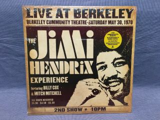 Jimi Hendrix " Live At Berkeley " 2lp 1970 - Still