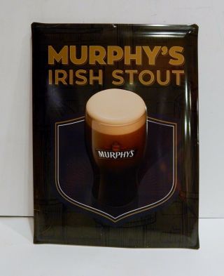 Murphys Irish Stout Beer Retro Tin Wall Sign Bar Advertise