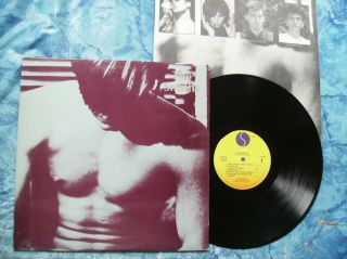 The Smiths - S/t Self Titled Lp W/ Lyrics Orig 1984 Sire / Rough Trade Morrissey