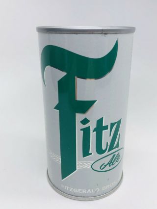 Fitz Ale - Flat Top Beer Can.  Fitzgerald Bros.  Brewing.  Troy,  York.