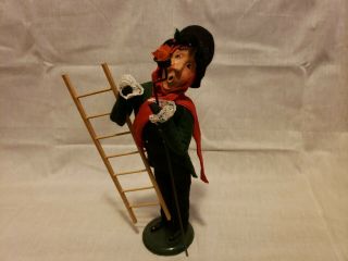Byers Choice The Carolers 1993 The Lamp Lighter Man With Ladder And Torch