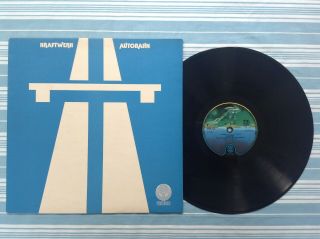 Kraftwerk.  Autobahn.  Lp.  Uk`74 Orig.  Ex,  All.  Audio.