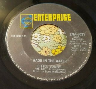 Top Mod Northern Soul Funk Dancer 45 Little Sonny Wade In The Water Hear