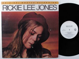 Rickie Lee Jones Self Titled Mfsl 1 - 089 Lp Vg,  /vg,  ^