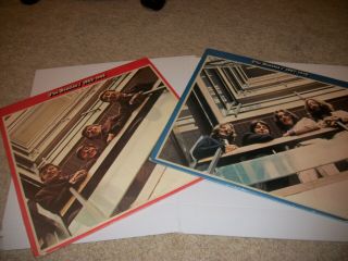 The Beatles - Red & Blue Double Vinyl Album S