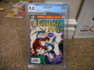 Fantastic Four 235 Cgc 9.  8 Marvel 1981 Ego Cover John Byrne White Pgs Movie