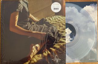 Tycho Weather Hand Signed Autographed Limited Clear Vinyl Lp