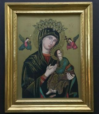 Framed Print Our Mother Of Perpetual Help