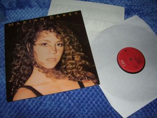 Mariah Carey - Mariah Carey S/t - Vinyl Lp Album 1990