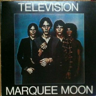 Television Marquee Moon 1977 Uk 1st Press Butterfly Elektra Tom Verlaine Punk Vg