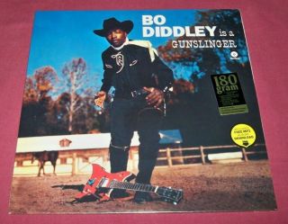 Bo Diddley Is A Gunslinger - 180g Vinyl Lp Limited Ed,  Waxtime 2014,