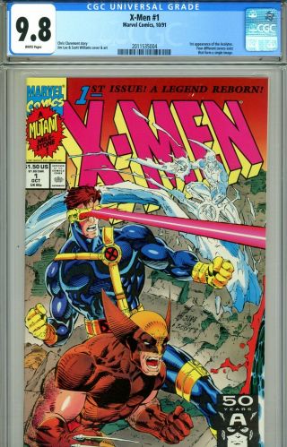 X - Men 1 Cgc Graded 9.  8 - Second Highest Graded - 1st App Of The Acolytes