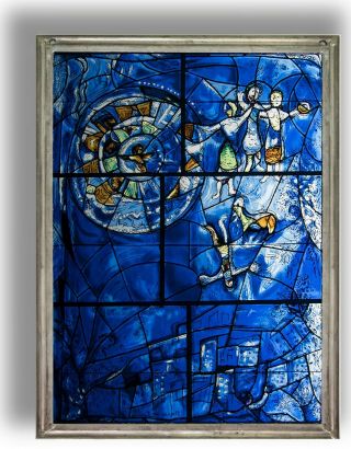 Marc Chagall,  Art Institute Of Chicago,  Sun Catcher Metal Frame