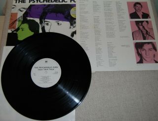 The Psychedelic Furs - Talk Talk Talk UK 1981 CBS 1st Press LP,  Inner & Poster 3