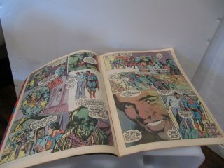 Whitman Superman Vs.  Muhammad Ali - Size Comic Book 7.  5 VF - 1978 3