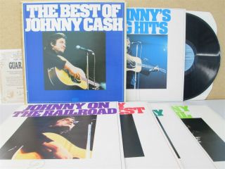 Johnny Cash - The Best Of 6 - Lp (readers Digest Box Set Vinyl Ex, ) Greatest Hits