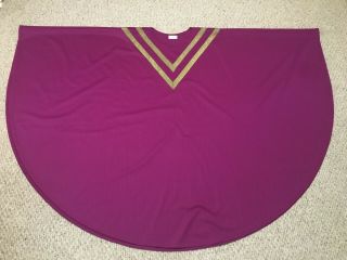 Purple & Gold Vestment With Stole,  Holy Rood Guild