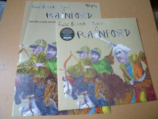 Lee Scratch Perry ‎– Rainford Lp On - U Sound ‎onulp144 Limited Gold With Poster