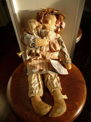 1990 Attic Babies Raggedy Ann Rag Doll Angel Heavenly Heather Signed M Maschino