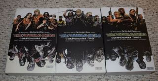 Set Of Image Comics The Walking Dead Compendiums Volumes 1 2 3 Kirkman