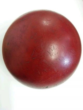 Antique Vintage 100 Old German Amber Bakelite Catalin Ball Cherry Red Rar