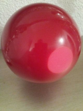 Antique Vintage 100 Old German Amber Bakelite Catalin Ball Red Rose Pink Rar