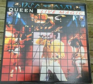 Queen,  Live Magic Vinyl Lp In Gatefold Sleeve 1986