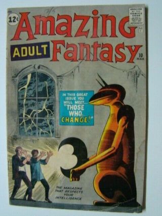 1962 Adult Fantasy 10 Steve Ditko Cover & Interior Art Vg