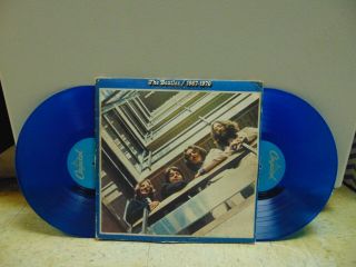 The Beatles - 1967 - 1970 Blue Vinyl 2 Lps Capitol Records