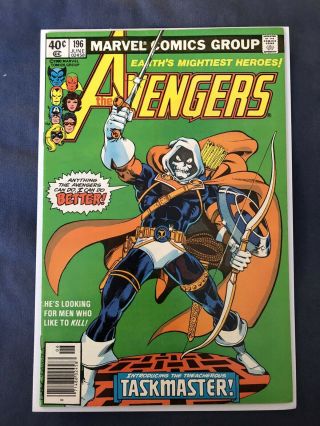 Avengers 196 Vf - First Appearance Of The Taskmaster