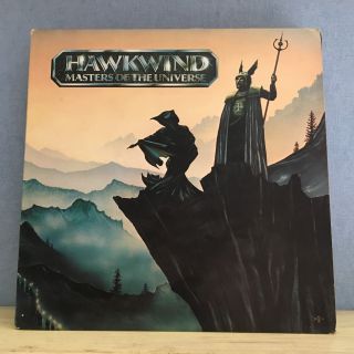 Hawkwind Masters Of The Universe 1977 Uk Vinyl Lp C