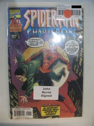 Marvel Comics Spider - Man Chapter One 1 John Byrne Signed Numbered Vf/nm S