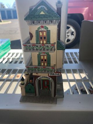 Dept 56 Christmas In The City - Little Italy Ristorante Pizzeria 55387