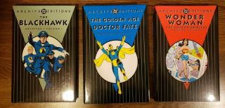 Golden Age Doctor Fate Archives Vol 1 Blackhawk Wonder Woman Amazon Princess Dc