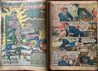 Captain America Comics 9.  incomplete - Golden Age Timely.  Jack Kirby Joe Simon 2