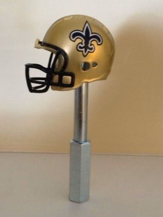 Orleans Saints Mini Helmet Nfl Beer Tap Handle Football Kegerator Bowl