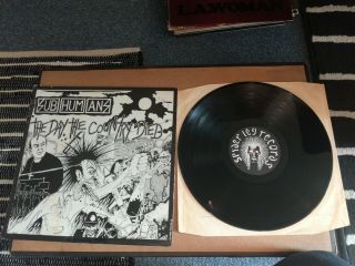 Subhumans - The Day The Country Died - 12 " Lp 1983 Vgc/vgc 1st Press