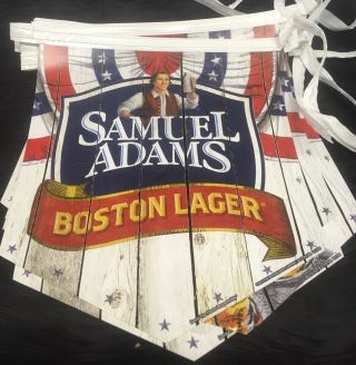 Samuel Adams Boston Lager Beer Bar Decor Man Cave Pennants 30 