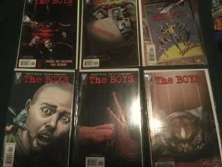 The Boys Issues 1 2 3 4 5 6,  First Story Arc,  Amazon Prime Show,  Garth Ennis
