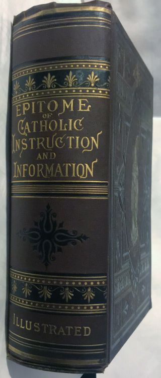 1885 Book History Of The Devotion To The Blessed Virgin Mary Epitome Of Catholic