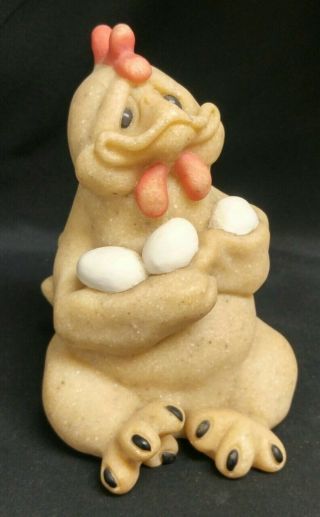 Quarry Critters Cluck 2002 Second Nature Designs Chicken Figurine