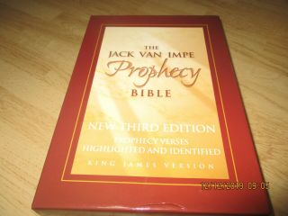 Jack Van Impe Prophecy Bible Third Edition King James Version