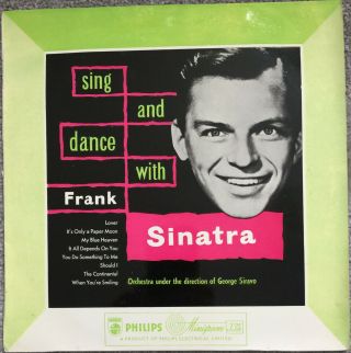Frank Sinatra ‎– Sing And Dance With Frank Sinatra 10 " Lp