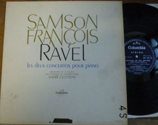 Samson Francois - Cluytens / Ravel / Columbia Saxf 136