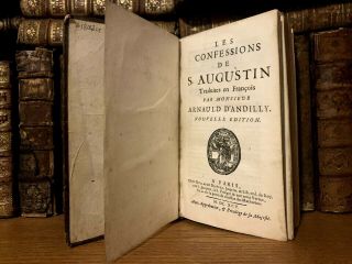 1695 Confessions Of Saint Augustine
