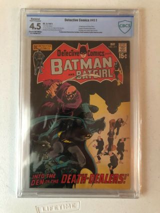 Detective Comics 411 Cbcs 4.  5 Dc May 1971 1st Talia Al Ghul Batman