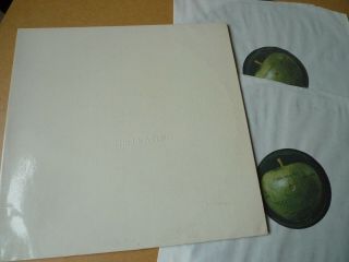 The Beatles White Album 2xlp Apple Smo 2051/52 Gatefold Numbered French 386312