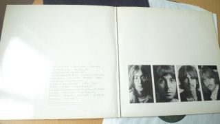THE BEATLES White Album 2xLP Apple SMO 2051/52 Gatefold Numbered FRENCH 386312 3